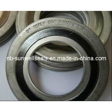 Inconel 600 Inner e anel exterior Spiral Wound Gaskets (SUNWELL)
